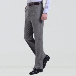 Men's High Waist Casual Pants - Lightweight & Stylish for Middle-Aged Comfort | Classic Fit