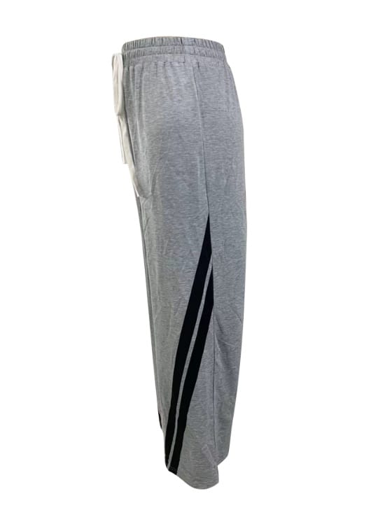 Women's Solid Color Lace Up Loose And Fashionable Casual Sports Pants - Image 3