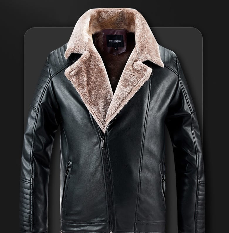 Casual Men's Leather Jackets - Image 2