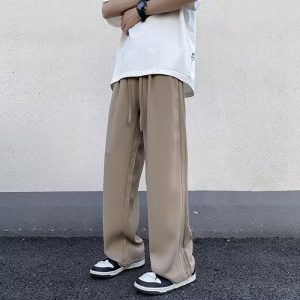 Loose Straight Wide-Leg Pants for All Genders - 3 Colors
