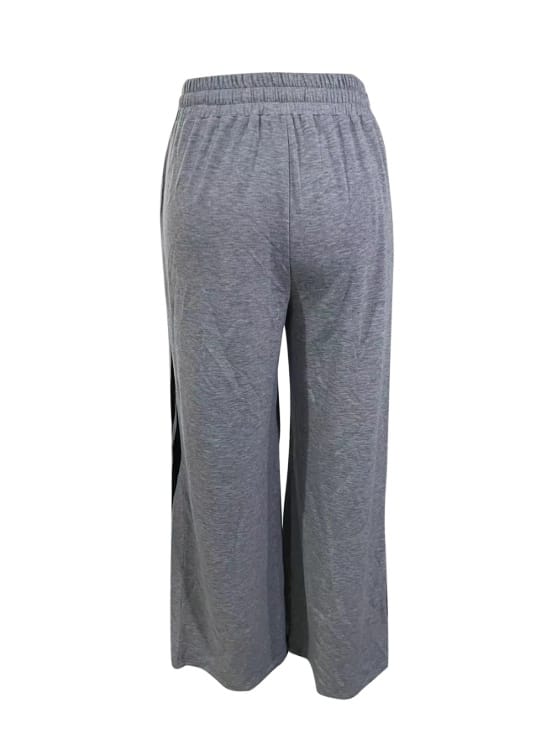 Women's Solid Color Lace Up Loose And Fashionable Casual Sports Pants - Image 4