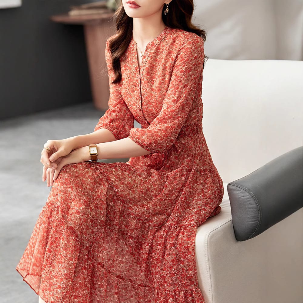 Women’s Floral Dress - Image 4