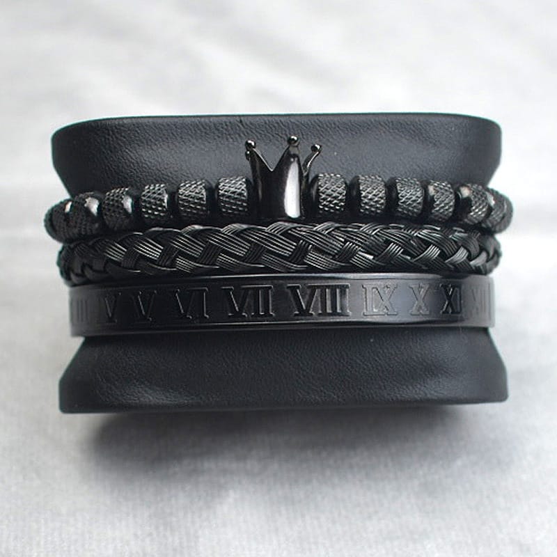 Women's crown inspired woven bracelet sets - Image 9