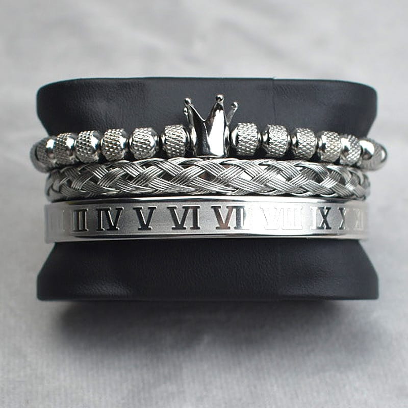 Women's crown inspired woven bracelet sets - Image 8