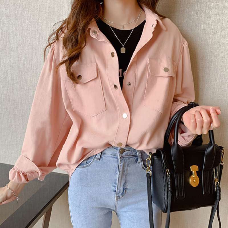 Chic Oversized Button Down Shirt