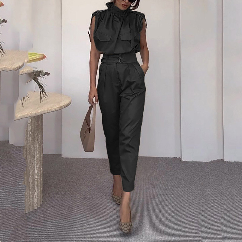 Women’s Belted Jumpsuit - Image 10