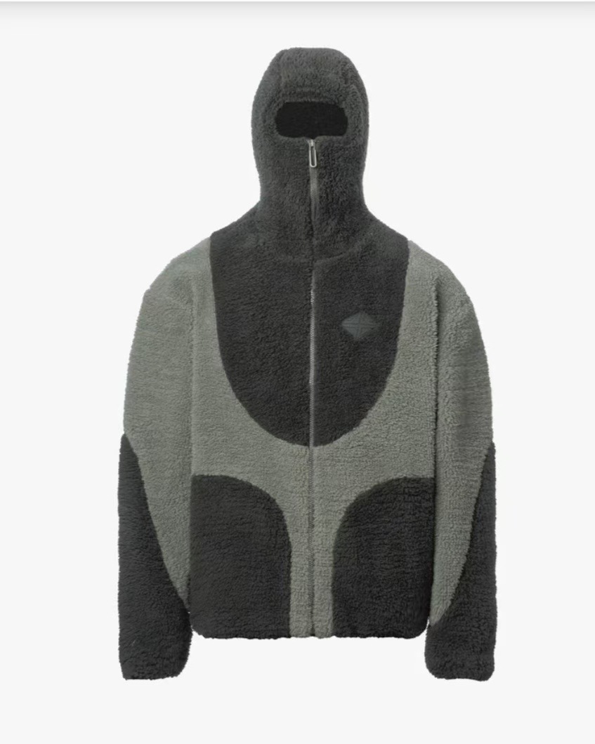 Heavyweight Sherpa Jacket with Integrated Mask Hood