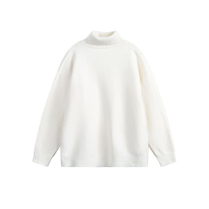 Men's Loose Fit Turtleneck Sweater – Warm Winter Pullover - Image 8