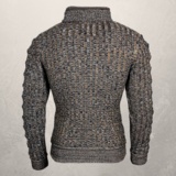 Men’s Distressed Knit Pullover#1 Best Slim Urban Streetwear - Image 6