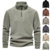 Men’s Quarter-Zip Fleece Pullover | Activewear Sweatshirt for Men