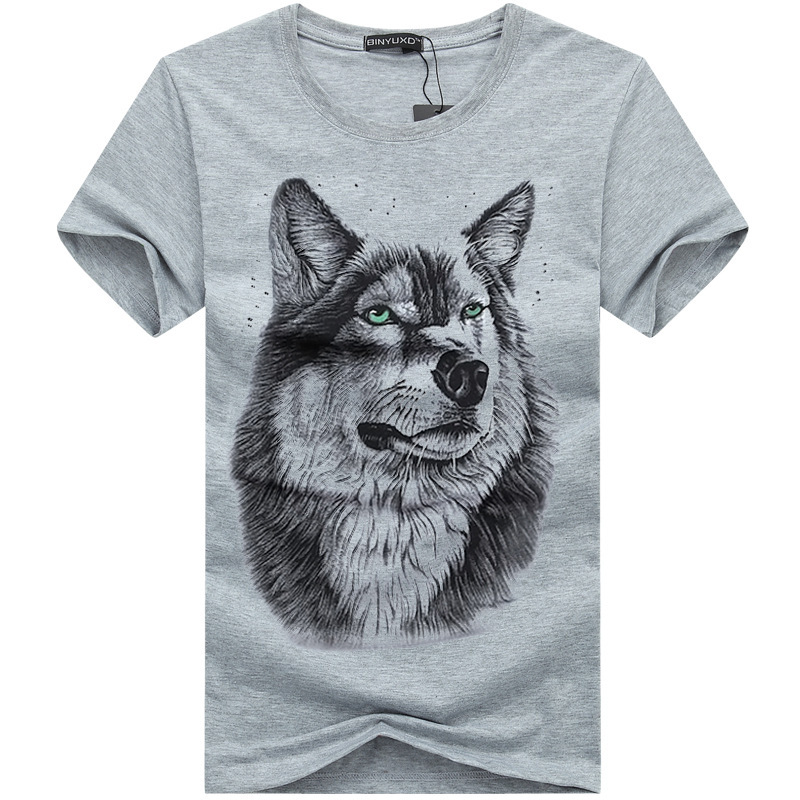 Men's Wolf Graphic T Shirt (4 Colors) | Best, Epic Streetwear