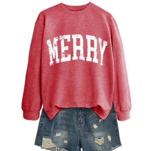 Merry Graphic Oversized Sweatshirt – Premium Trendy 1-Piece Pullover