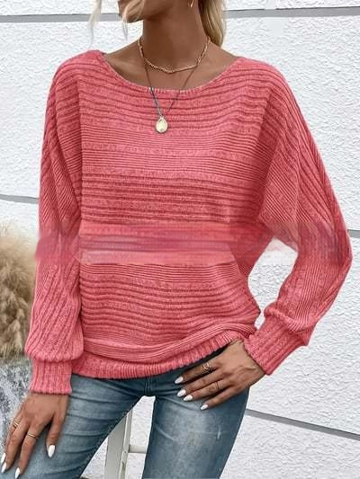 Women's Cozy Oversized Knit Sweater - Image 2