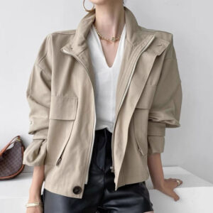 Trendy Lightweight Utility Jacket for Women – 3 Must-Have Neutrals