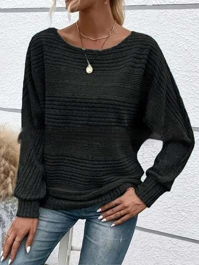 Women's Cozy Oversized Knit Sweater - Image 10