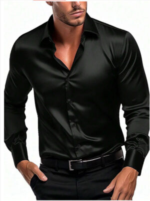 Men’s slim fit dress shirt