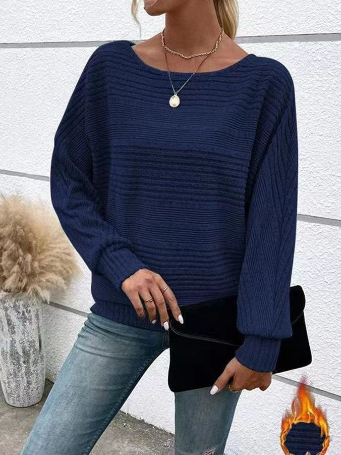 Women's Cozy Oversized Knit Sweater - Image 8