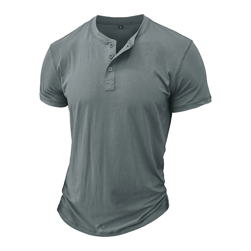 Irresistible Men's Henley Shirt — Slim Fit Everyday Tee, 8 Colors S–3XL - Image 8