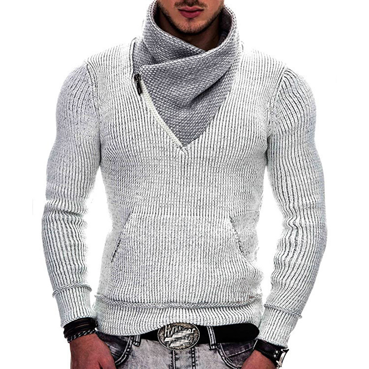 Men's Shawl Collar Sweater - Ultimate 4-Color Warm - Image 5