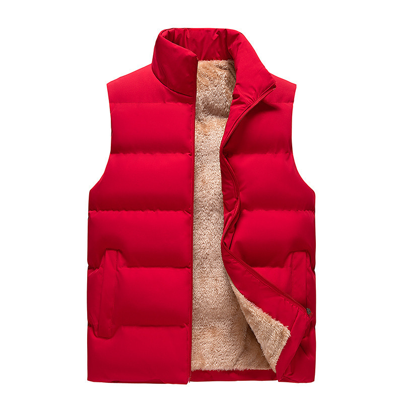 Men's Puffer Vest - 2-Layer Warm Lined - Image 4
