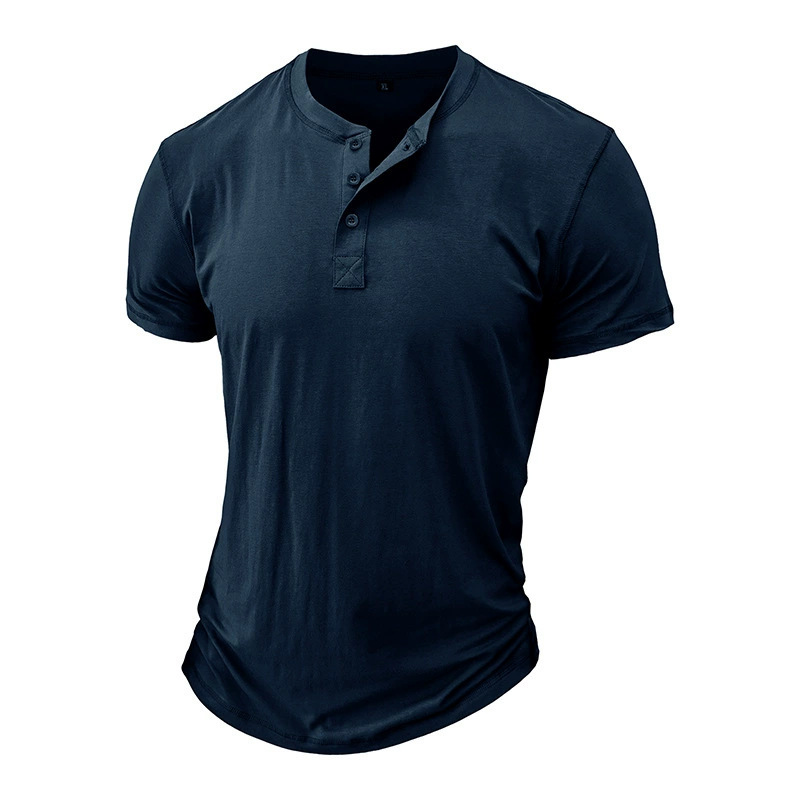 Irresistible Men's Henley Shirt — Slim Fit Everyday Tee, 8 Colors S–3XL - Image 5