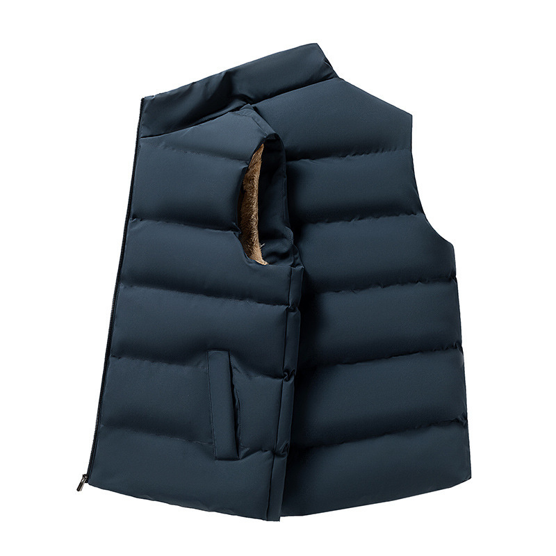 Men's Puffer Vest - 2-Layer Warm Lined - Image 7