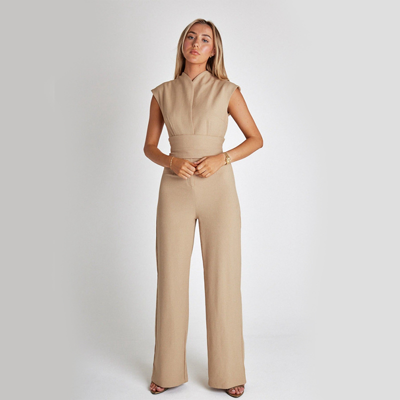High Waist Jumpsuit: Elegant Flattering 1-Piece - Image 5