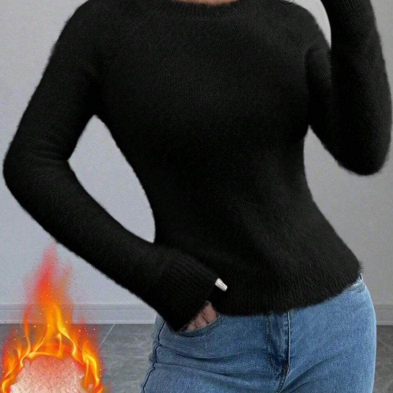 Fuzzy Sweater Women - Luxurious Soft - Image 2