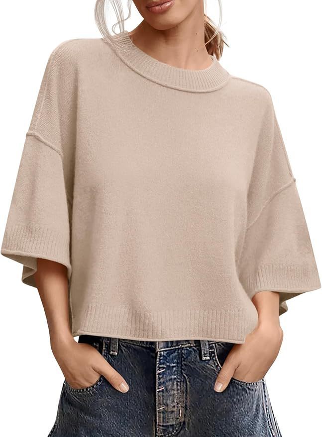 Women's Casual Crew-Neck Lightweight Top - Image 3